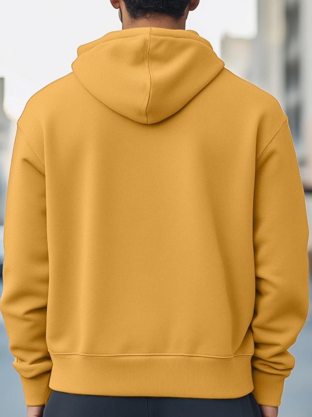 VINEYARD CREW BOSTON Men's Mustard Yellow Hoodie Sweatshirt! XL